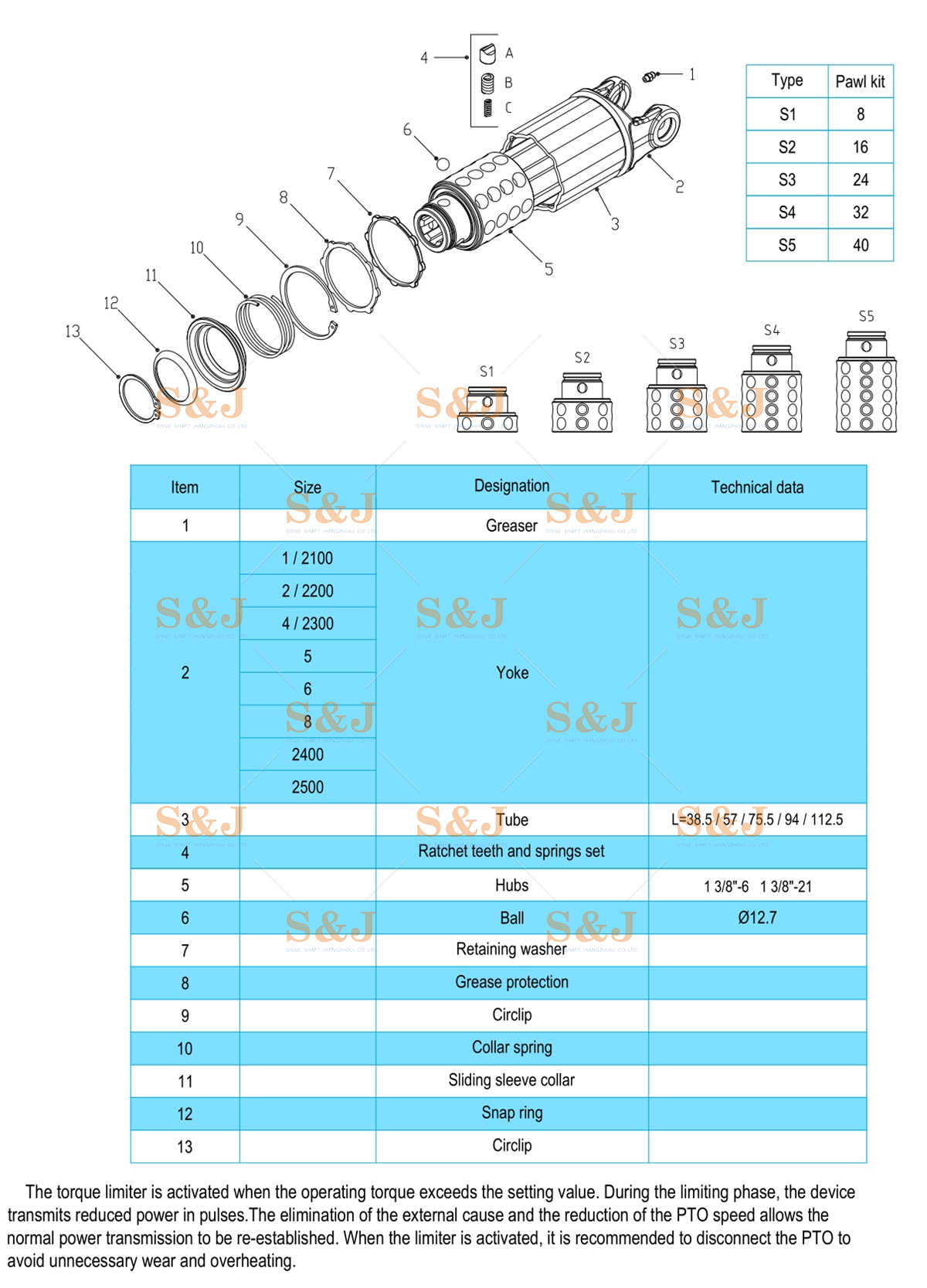 径向销离合器-2